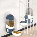 🍽️ Alimentador Automático para Cães e Gatos com Bebedouro – Design Transparente e Moderno ✨🐾 - MineirosOfertas