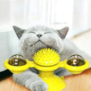 😺🐾 Diversão Sem Fim: Brinquedo Giratório para Gatos 🎡🐱 - MineirosOfertas
