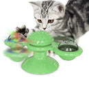 😺🐾 Diversão Sem Fim: Brinquedo Giratório para Gatos 🎡🐱 - MineirosOfertas