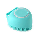 🛁 Escova de Banho 2 em 1 para Animais 🐾 – CleanPet com Dispensador de Champô 🧴 - MineirosOfertas