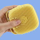 🛁 Escova de Banho 2 em 1 para Animais 🐾 – CleanPet com Dispensador de Champô 🧴 - MineirosOfertas