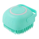 🛁 Escova de Banho 2 em 1 para Animais 🐾 – CleanPet com Dispensador de Champô 🧴 - MineirosOfertas