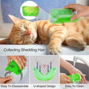 🐱 Escova de Massagem para Cantos de Parede para Gatos 🧼🖤 - MineirosOfertas